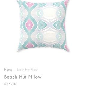 Bunglo beach hut pillow covers x2